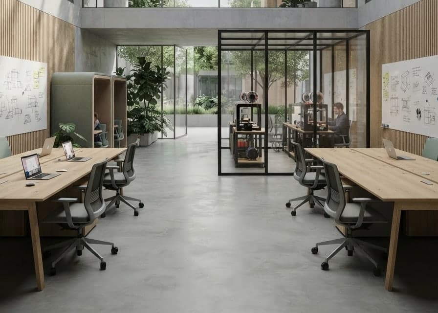 Coworking workshop and maker lab